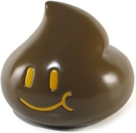 Shikito - Original Brown figure by Superdeux, produced by Strangeco. Front view.