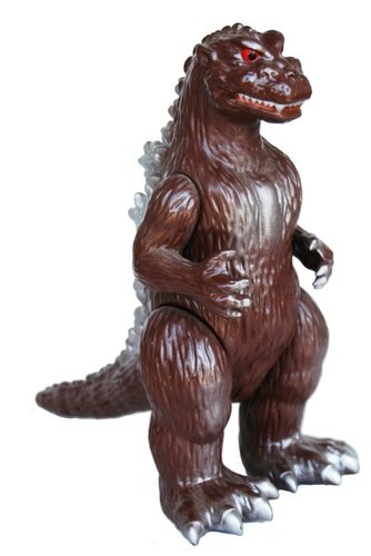 Godzilla 1954 (Shodai-Goji) Brown figure by Yuji Nishimura, produced by M1Go. Front view.