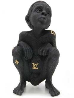 LV Child figure by Beejoir (Christopher Bowden). Front view.
