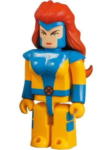 Jean Grey figure by Marvel, produced by Medicom Toy. Front view.