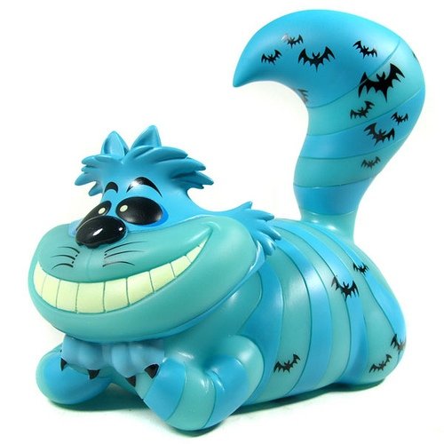 Cheshire Cat - Haunted Mansion, GID figure by Nic Cowan, produced by Span Of Sunset. Front view.