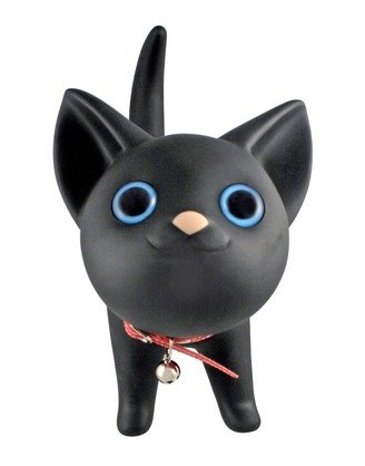 Jingle Kitten Bank figure, produced by Streamline. Front view.