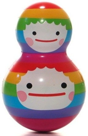 Buddy Chub  figure by Friends With You, produced by Strangeco. Front view.
