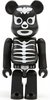 Combatant Shocker Be@rbrick 100% - Bone