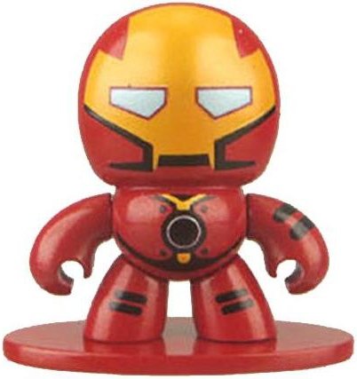 Iron Man Hulkbuster figure by Marvel, produced by Hasbro. Front view.