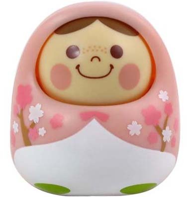 Unazukin - Cherry Blossom figure, produced by Bandai. Front view.