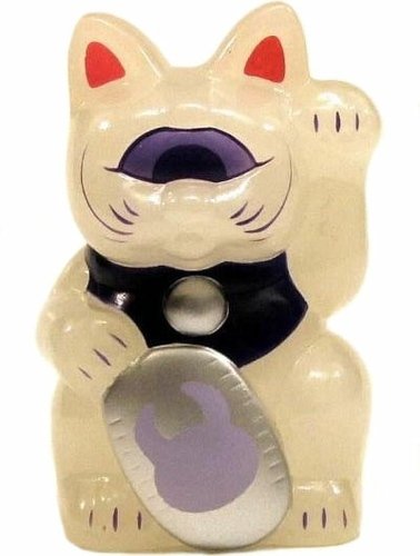 Mini Fortune Cat figure by Uamou & Realxhead, produced by Realxhead. Front view.