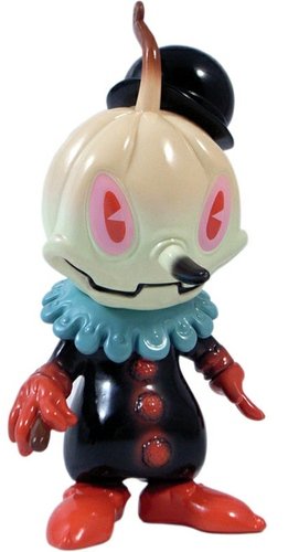Stingy Jack #2 - Toxic Marshmallow, DCon 2012 figure by Brandt Peters, produced by Tomenosuke + Circus Posterus. Front view.