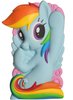 Rainbow Dash Chara-Brick - SDCC 2013