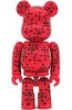 Eames - Secret Pattern in Red Be@rbrick Series 9