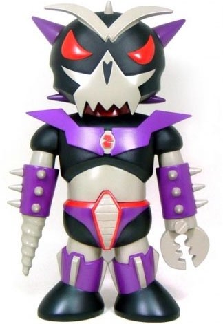 Toyer Enemy figure by Frank Kozik, produced by Toy2R. Front view.