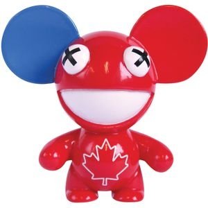 Patriot Deadmau5 figure by Deadmau5, produced by Oddco Ltd. Front view.