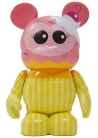Cupcake figure by Lisa Badeen, produced by Disney. Front view.