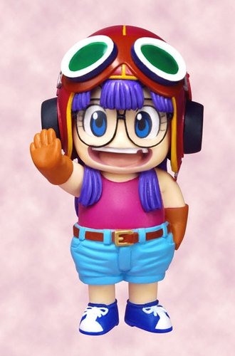 Dr.Slump Arare-chan Collection Figure figure, produced by CmS Corporation. Front view.