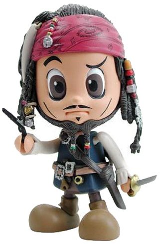 Jack Sparrow (Without Jacket) figure, produced by Hot Toys. Front view.