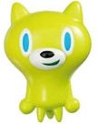 Lime Mao Cat figure by Touma, produced by Bandai. Front view.