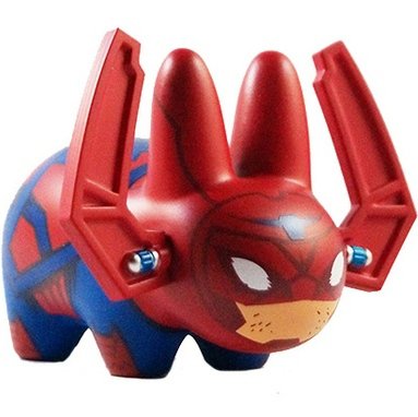 Galactus Labbit figure by Marvel, produced by Kidrobot. Front view.
