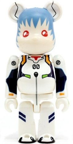 Rei Ayanami - SF Be@rbrick Series 13 figure by Neon Genesis Evangelion, produced by Medicom Toy. Front view.