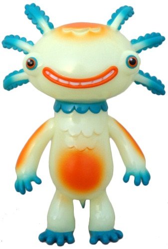 Wooper Looper - GID, SDCC 2013 figure by Gary Ham, produced by Super Ham Designs. Front view.