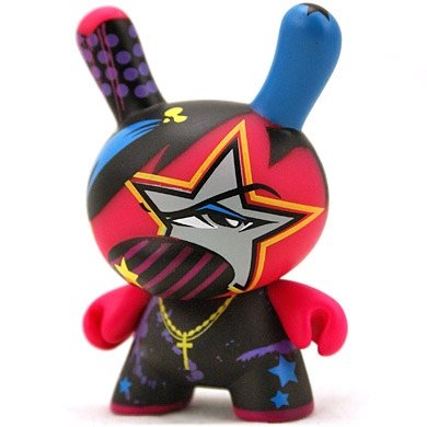 Toofly figure by Toofly, produced by Kidrobot. Front view.