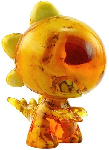 Raaar! - Orange Skeleton Double Cast figure by Dynamite Rex, produced by Dynamite Rex. Front view.