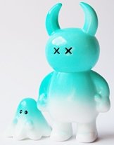 Uamou & Boo - Ouch, Pastel Green figure by Ayako Takagi, produced by Uamou. Front view.