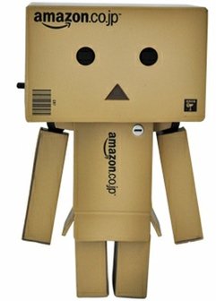 Danboard - Mini Amazon.co.jp version figure by Enoki Tomohide, produced by Kaiyodo. Front view.