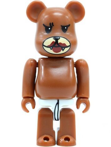 Dr. Leonard (Bloody Version) - Secret Artist Be@rbrick Series 16 figure by Frogman, produced by Medicom Toy. Front view.