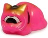 Sleeping Fortune Cat - Pink