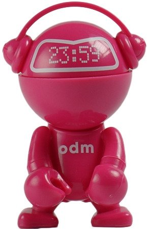 Trexi o.d.m. Pink figure by O.D.M., produced by Play Imaginative. Front view.