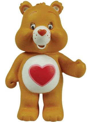 Tenderheart Bear figure by Play Imaginative, produced by Play Imaginative. Front view.