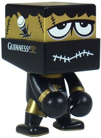 Halloween Frankenstein - Guinness  figure by Darren Gan, produced by Play Imaginative. Front view.