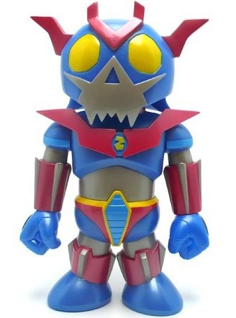 Toyer-Z figure by Frank Kozik, produced by Toy2R. Front view.
