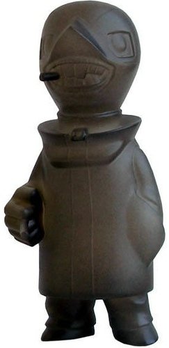 Mini Gobi - Smoked  figure by Gobi, produced by Muttpop. Front view.