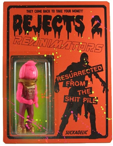 Reanimators figure by Sucklord, produced by Suckadelic. Front view.