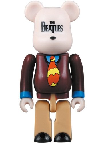 Yellow Submarine Be@rbrick 100% figure, produced by Medicom Toy. Front view.