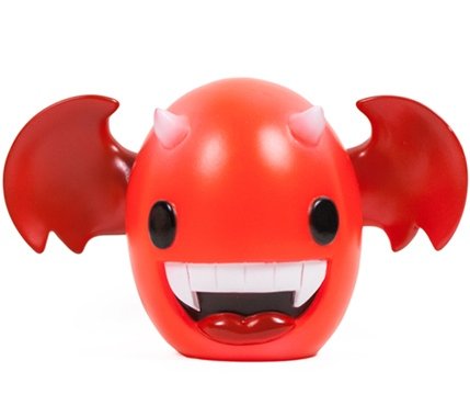 Junior - Hellfire Edition figure by Lou Pimentel, produced by Mphlabs. Front view.