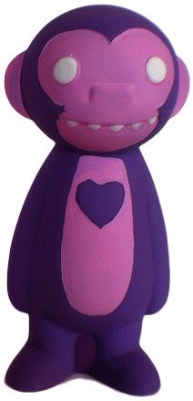 Space Monkey - Purple figure, produced by Funko. Front view.