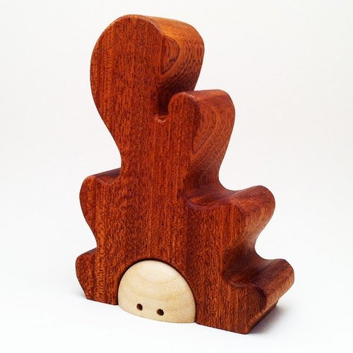 Woodsprite figure by Pepe. Front view.