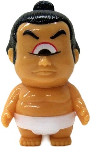 Bakenofuji - Flesh w/ White Mawashi figure by Mori Katsura, produced by Realxhead. Front view.