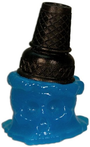 Ice Scream Man - Aqua Glow  figure by Brutherford, produced by Brutherford Industries. Front view.