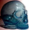 Skull Head 1/1 - Clear Blue