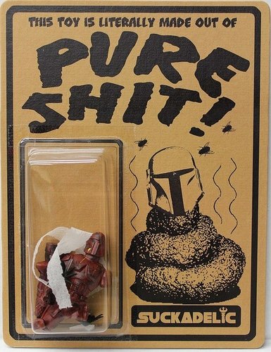 Pure Shit! - DCon 2012 figure by Sucklord, produced by Suckadelic. Front view.