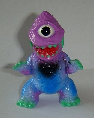 Crouching Zagoran - LB 10 figure by Gargamel, produced by Gargamel. Front view.