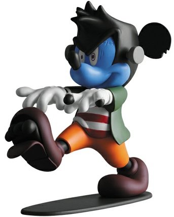 Mickey Mouse, Monster Ver. - UDF No.152 figure by Disney, produced by Medicom Toy. Front view.