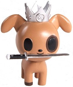 Hercolino figure by Simone Legno (Tokidoki), produced by Tokidoki. Front view.