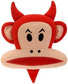 Devil Julius figure by Paul Frank, produced by Fiesta Toy. Front view.