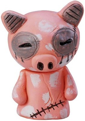 Oinks figure by Gus Fink, produced by Rocket Usa. Front view.