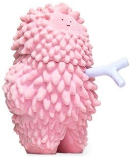 Flocked Treeson - SDCC 12, DKE Toys Exclusive figure by Bubi Au Yeung, produced by Crazy Label. Front view.