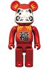 Daruma Be@rbrick 400% - Red Plating